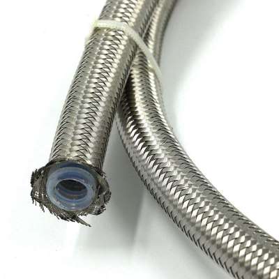 Chinese supplier Stainless Steel Braided Flexible and Kink Resistant PTFE Convoluted Tubing