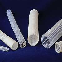 High transparent plastic flexible corrugated pipe threading pipe