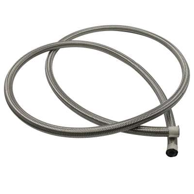 1/4" high pressure rubber hydraulic convoluted ptfe hose with stainless steel braid